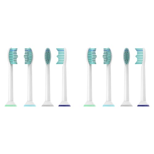 MAYCREATE® 8PCS Toothbrush Replacement Heads for Philips Sonicare Soft Dupont Bristles Electric Suitable MAYCREATE® 8PCS Toothbrush Replacement Heads for Philips Sonicare Soft Dupont Bristles Electric Suitable